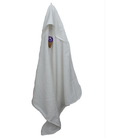 A&R PRINT-Me® Baby Hooded Towel White|White|White