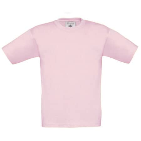 B&C T-Shirt Exact 190 / Kids Pink Sixties
