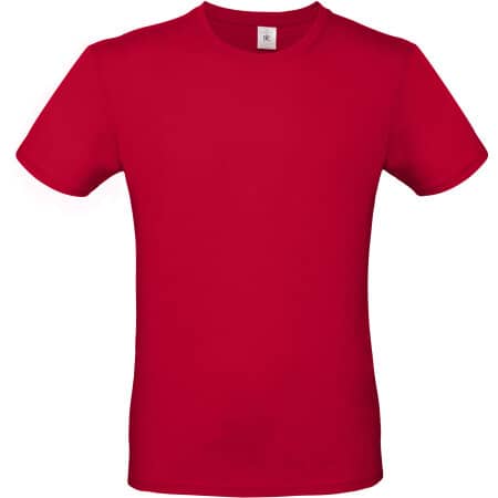 B&C T-Shirt #E150 Deep Red