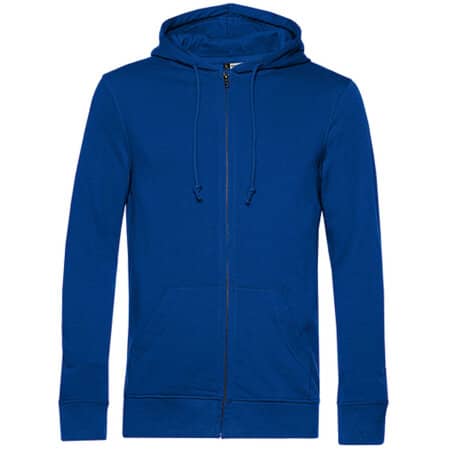B&C Inspire Zipped Hood Jacket Royal Blue