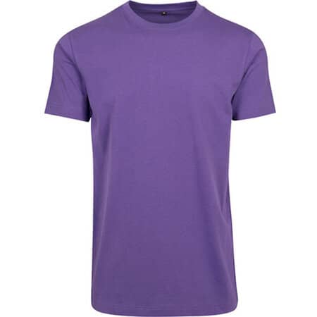 Build Your Brand T-Shirt Round Neck Ultraviolett