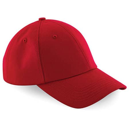 Beechfield Authentic Baseball Cap Classic Red