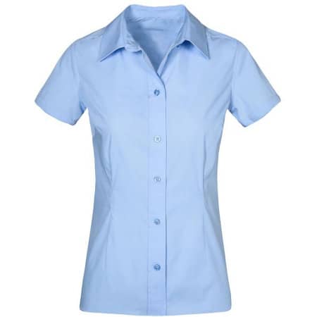 Promodoro Women`s Poplin Shirt Short Sleeve 