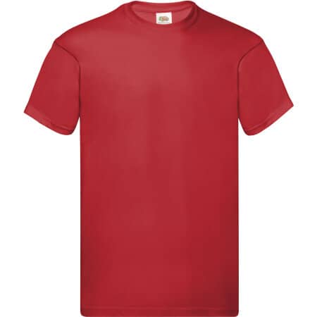 Fruit of the Loom Original T Red