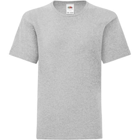 Fruit of the Loom Kids Iconic T Heather Grey