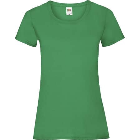 Fruit of the Loom Valueweight T Lady-Fit Kelly Green