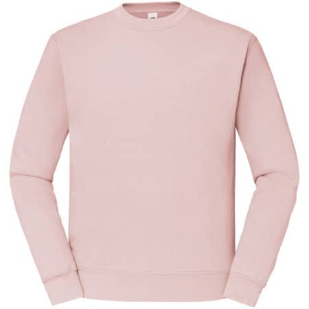 Fruit of the Loom Classic Set-in Sweat Powder Rose