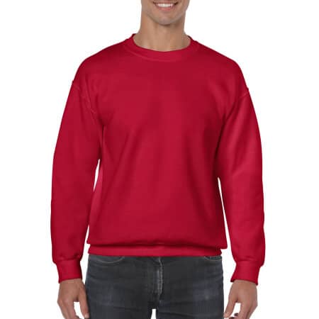Gildan Heavy Blend™ Crewneck Sweatshirt Cherry Red