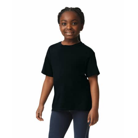 Gildan Light Cotton Youth T-Shirt Black