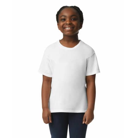 Gildan Light Cotton Youth T-Shirt White