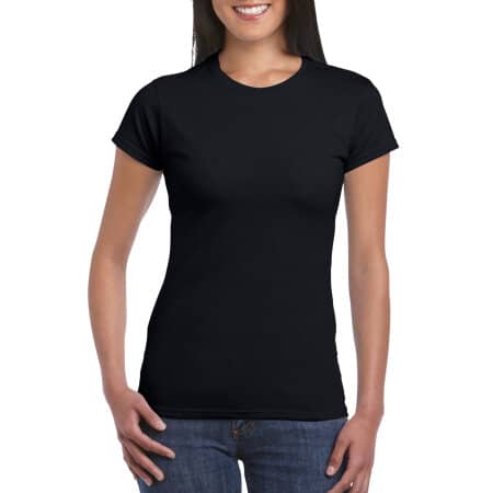Gildan Softstyle® Ladies` T- Shirt Black