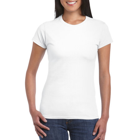 Gildan Softstyle® Ladies` T- Shirt White