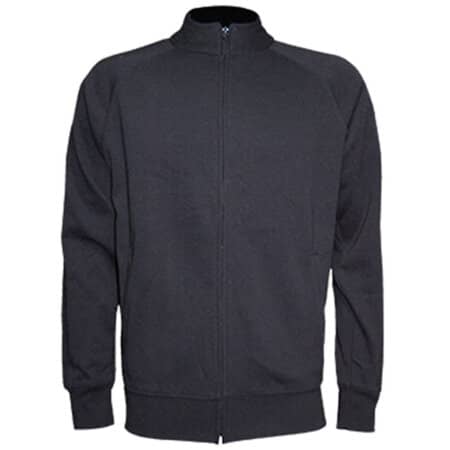 JHK Full Zip Sweatshirt Charcoal