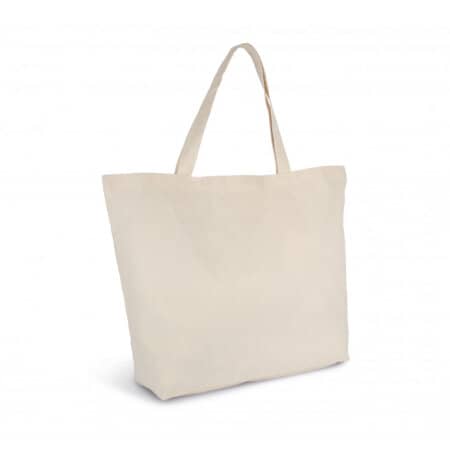 Kimood XXL-Shoppingtasche aus Baumwolle - Natural 