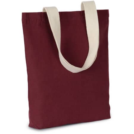Kimood Recycelte Shoppingtasche mit flachem Boden 