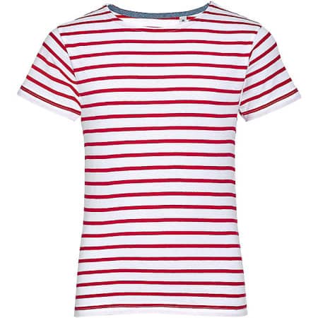 SOL´S Kids` Round Neck Striped T-Shirt Miles 