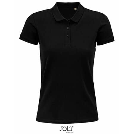 SOL´S Planet Women Polo Shirt Black