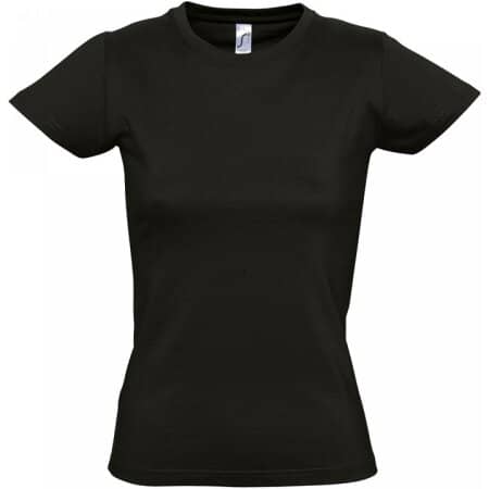 SOL´S Imperial Women T-Shirt Deep Black