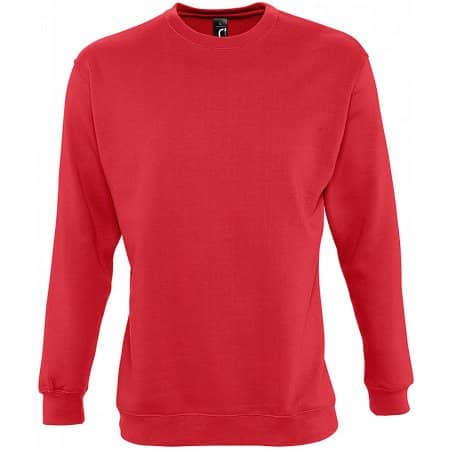 SOL´S Sweatshirt New Supreme Red