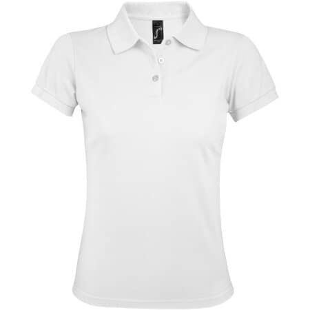 SOL´S Women`s Polo Shirt Prime White