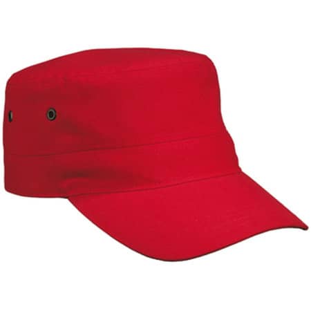 myrtle beach Military Cap Red