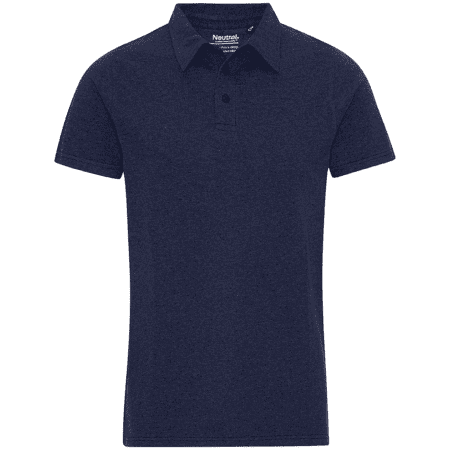 Neutral Recycled Cotton Polo 