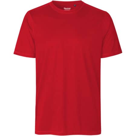 Neutral Unisex Performance T-Shirt Red