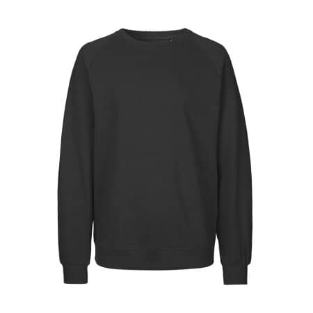 Neutral Unisex Tiger Cotton Sweatshirt Black