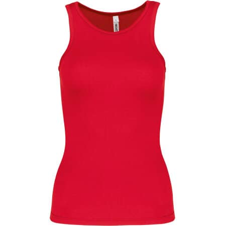 PROACT® Damen Basic Sport Funktionsshirt ärmellos - Standardfarben 