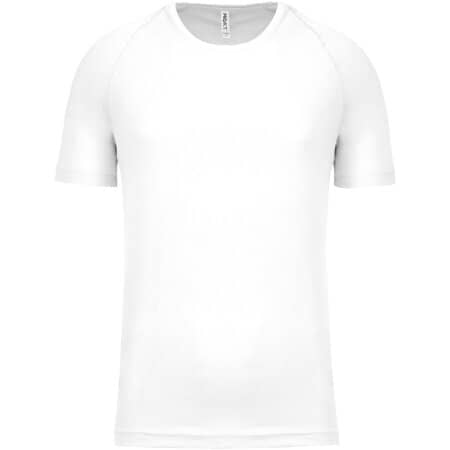PROACT® Kinder Basic Sport Funktionsshirt Kurzarm - White 
