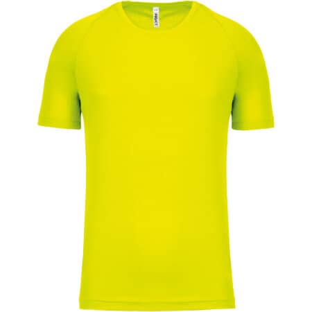 PROACT® Kinder Basic Sport Funktionsshirt Kurzarm - Fluorescent 