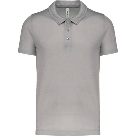 PROACT® Herren Sport Funktions-Poloshirt - Grey Melange 