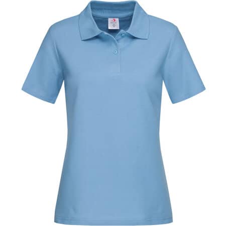 Stedman® Short Sleeve Polo for women Light Blue