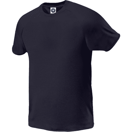 Starworld Men`s Sports and Performance T-Shirt Black