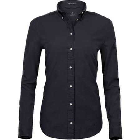 Tee Jays Ladies Perfect Oxford Shirt Black