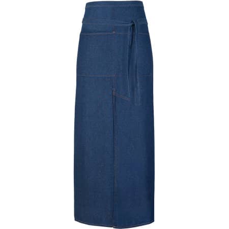 Link Kitchen Wear Jeans Bistro Apron with Split 