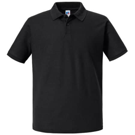 Russell Authentic Eco Polo Black